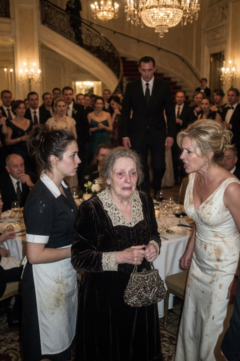 La Cameriera Difese una Donna Umiliata Davanti a 300 Ospiti… Poi il Boss Più Temuto di Chicago Pronunciò una Frase che Gelò l’Intera Sala