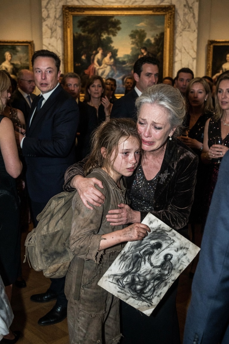 La Bambina Umiliata Alla Galleria Tirò Fuori Un Secondo Disegno Che Distrusse L’Impero Di Un Miliardario