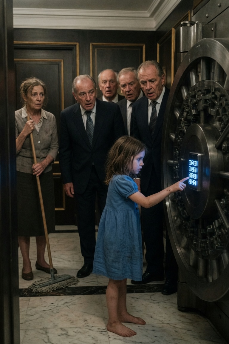 La Bambina Scalza Aprì il Caveau del Miliardario… Ma Il Segreto Che Conosceva Fece Impallidire Tutti