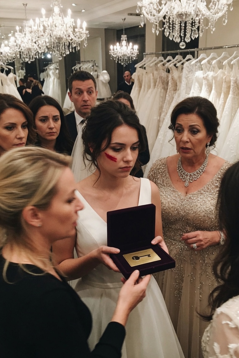Le Diede Uno Schiaffo Davanti a Tutti Nel Salone da Sposa, Ma Quando Sentì il Suo Vero Nome Rimase Senza Fiato