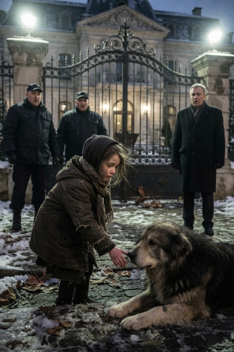 Il Cane del Miliardario Che Nessuno Osava Avvicinare Si Inginocchiò Davanti a una Bambina Affamata Dopo Aver Sentito un Solo Nome