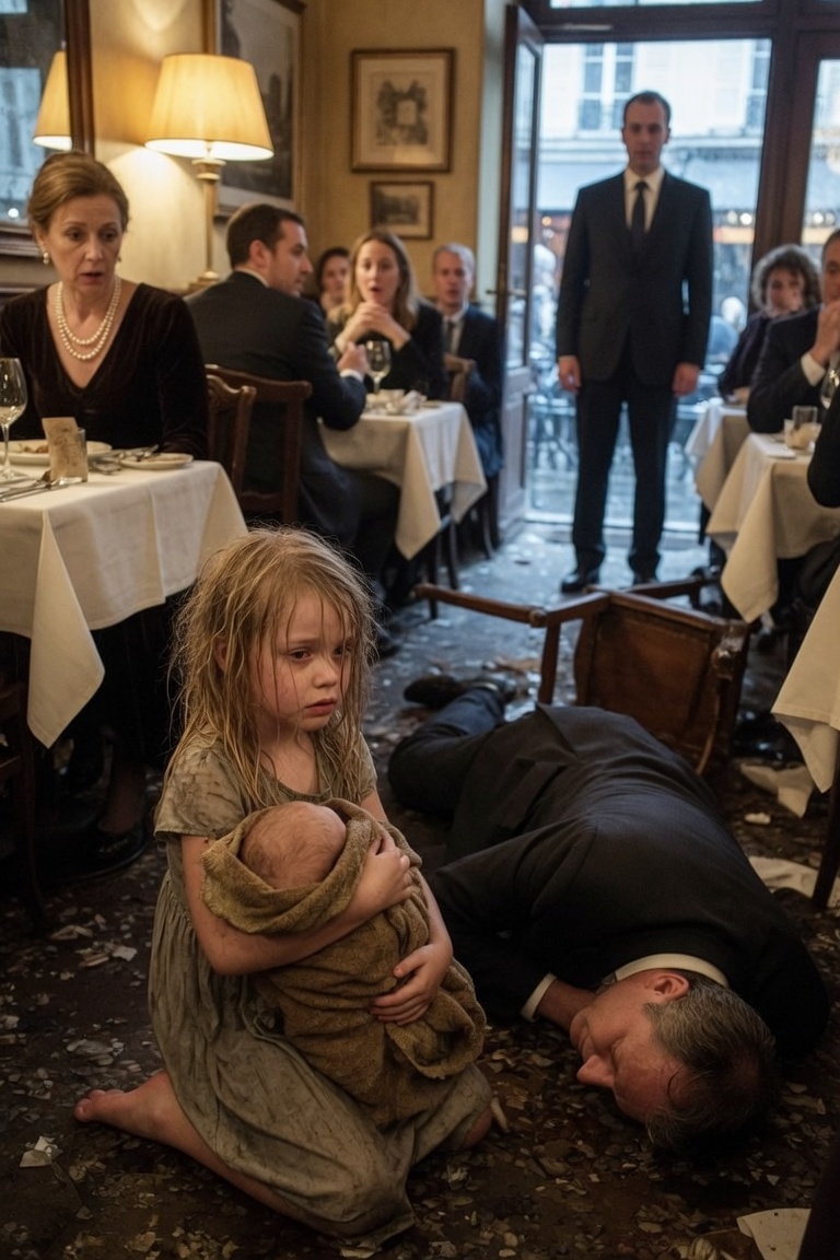 La Bambina Scalza Che Tutti Volevano Cacciare Dal Ristorante Salvò Il Miliardario Che Stava Morendo Davanti Ai Loro Occhi