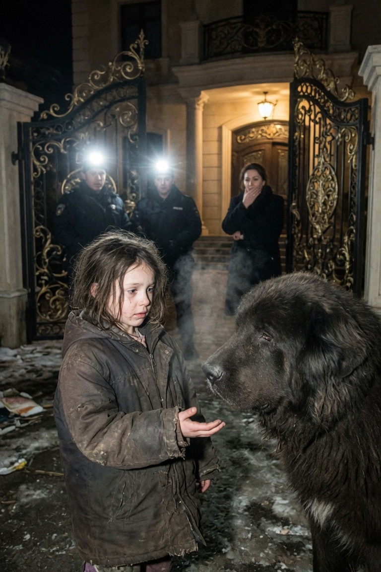 Bambina affamata ritrova cane perduto