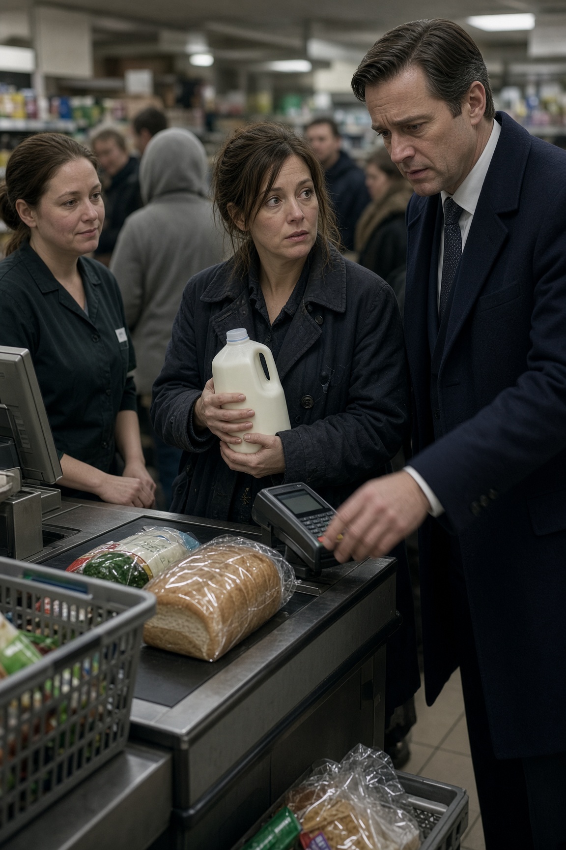 Madre riceve aiuto dal miliardario