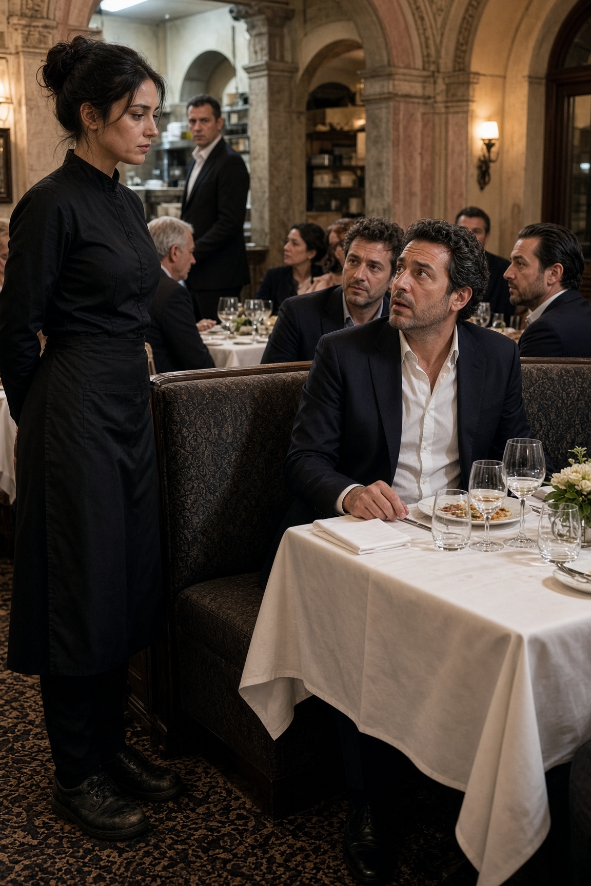 Il potente cliente insultò la cameriera in dialetto italiano credendo che non capisse nulla — poi lei gli rispose con una frase che gelò l’intero ristorante