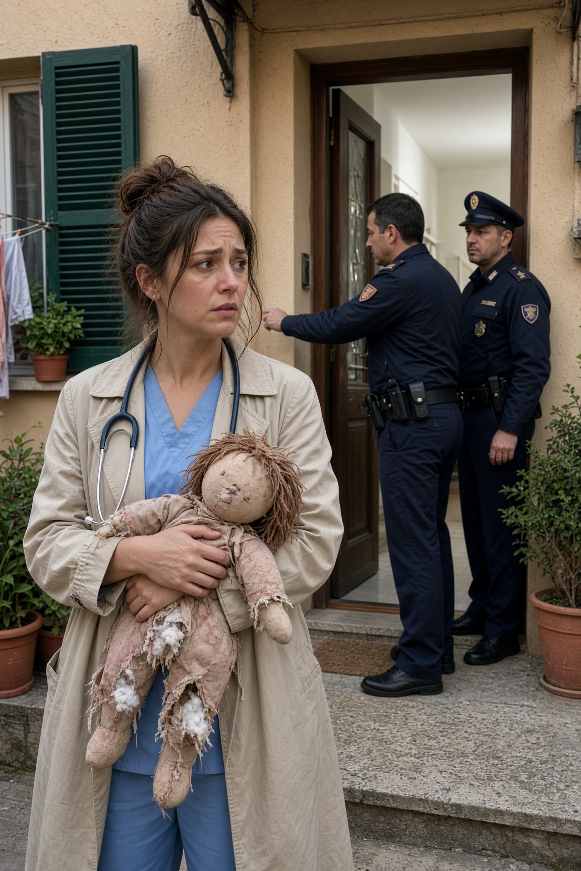 Pensavo che mia suocera stesse badando a mia figlia di tre anni — poi trovai la sua bambola preferita distrutta davanti alla porta