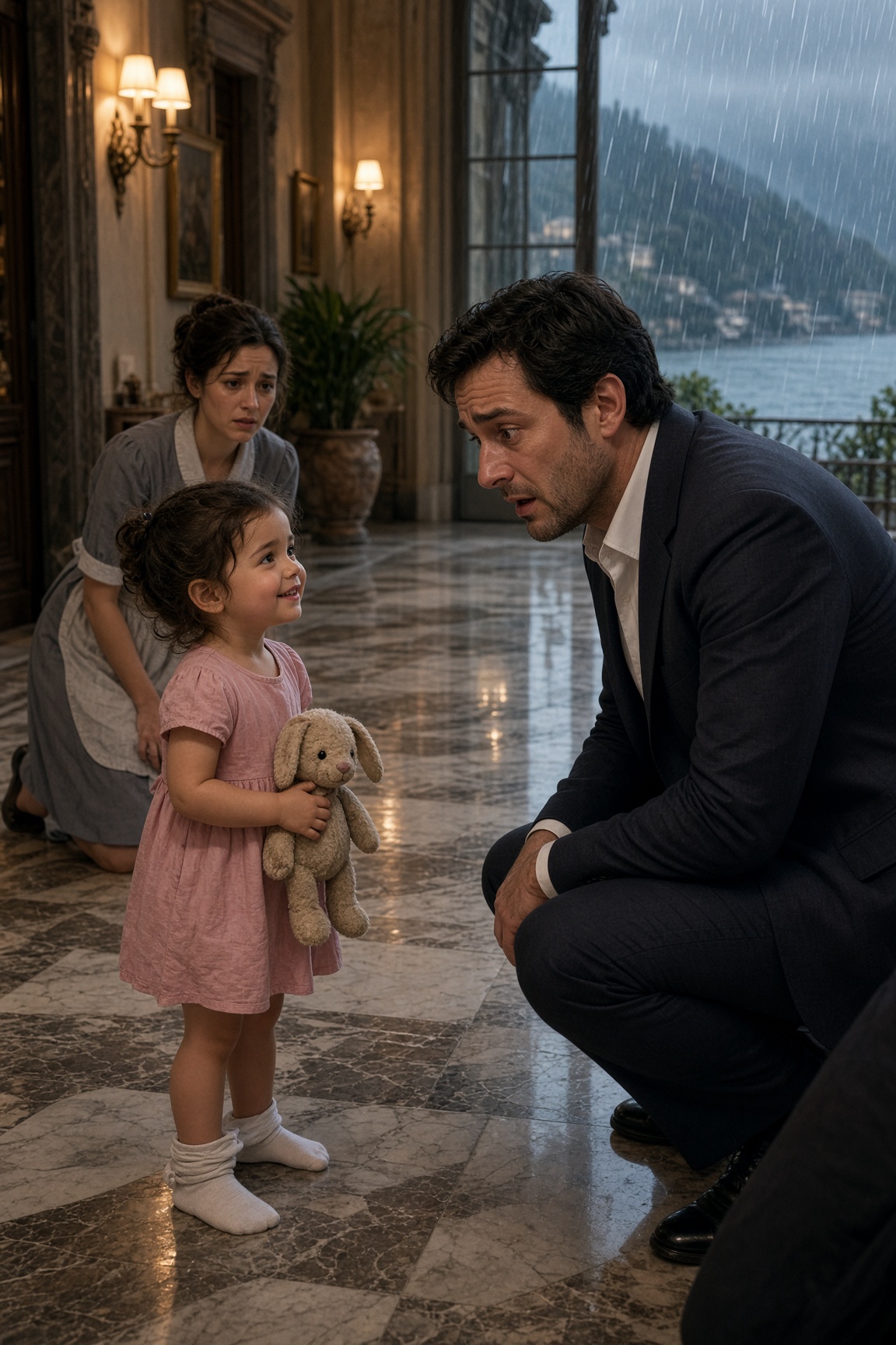 Il Boss Più Temuto d’Italia Trovò una Bambina nel Corridoio — Ma il Suo Sorriso Cambiò Tutto