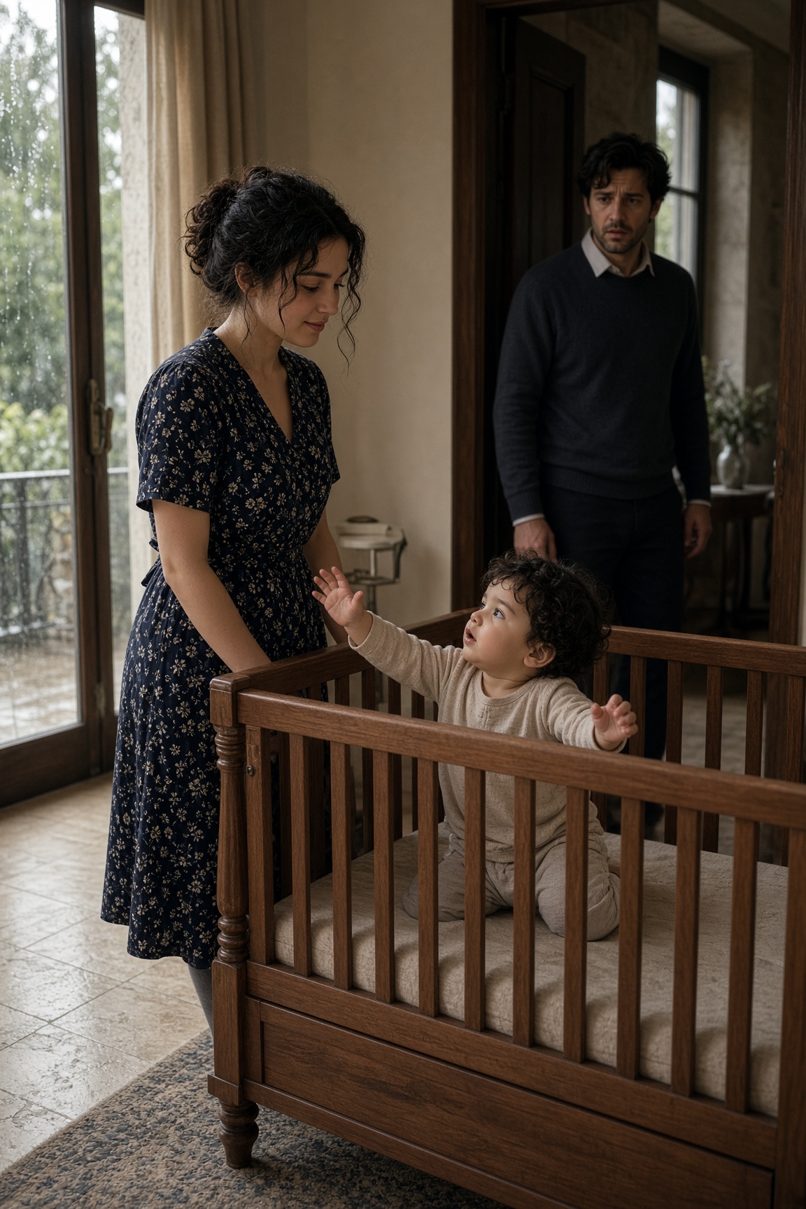 Cinque tate erano fuggite da quella villa, ma quando la nuova domestica iniziò a canticchiare il bambino fece qualcosa che suo padre non aveva mai visto