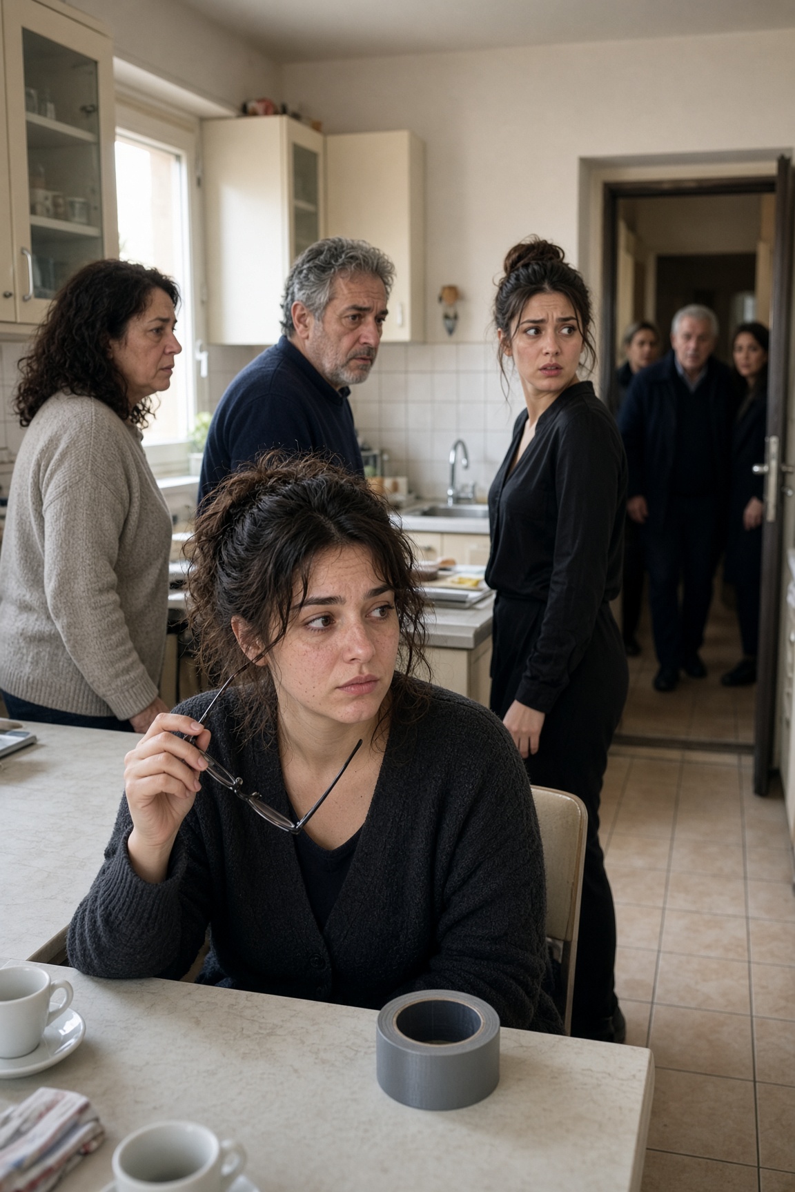 Mia sorella mi ruppe gli occhiali per farmi saltare la discussione del dottorato, ma dieci minuti dopo qualcuno bussò furiosamente alla porta