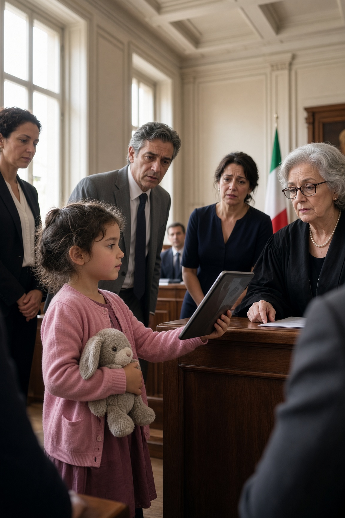 La Mia Bambina Chiese al Giudice di Mostrare un Video che Sua Madre Non Aveva Mai Visto