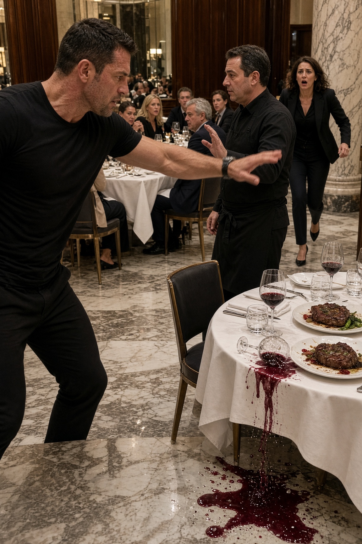Il campione imbattuto di MMA tentò di strangolare un cameriere davanti a tutti, senza sapere chi fosse davvero l’uomo che aveva appena provocato