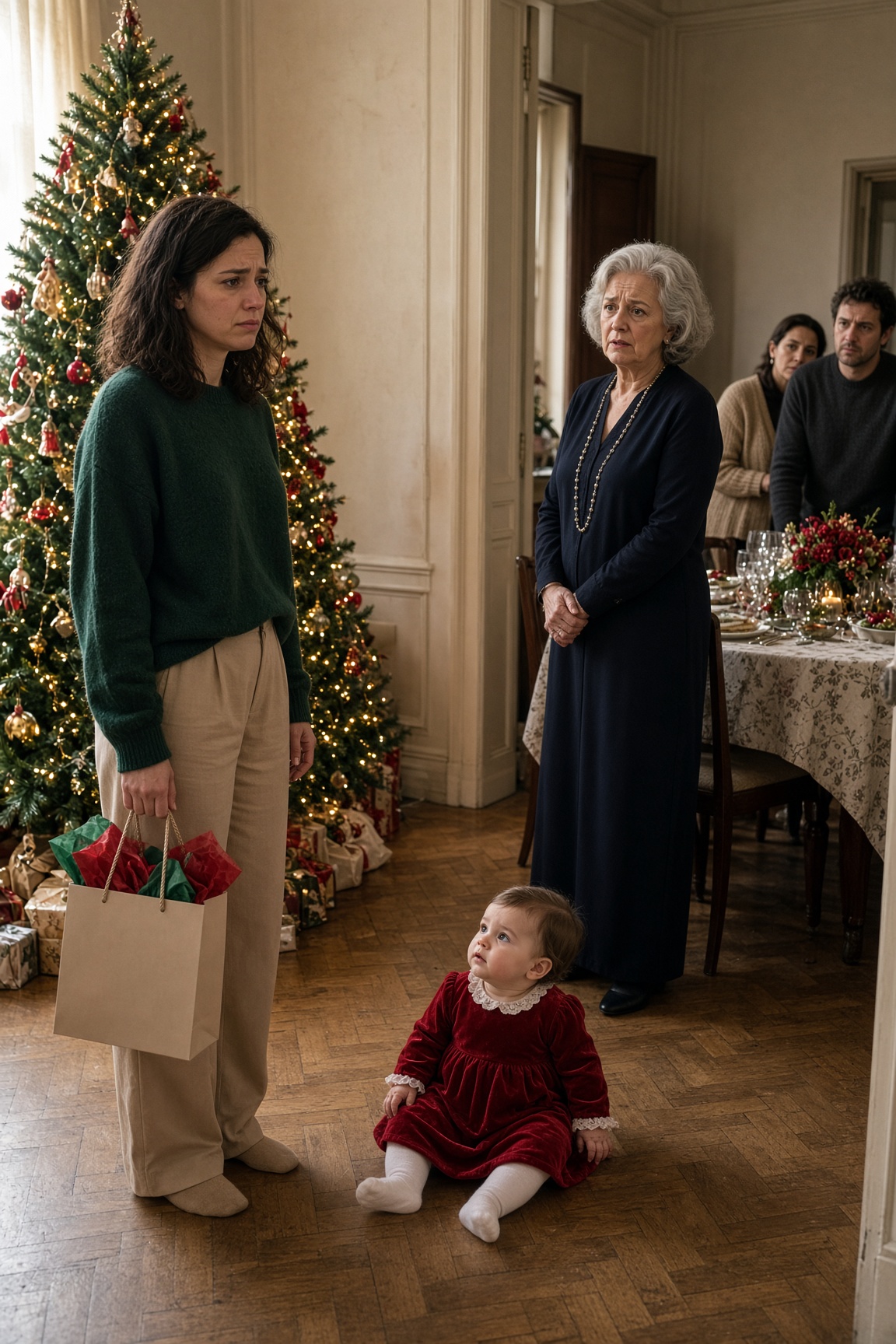 A Natale mia madre umiliò la mia bambina davanti a tutti: la mia risposta le fece perdere il sorriso