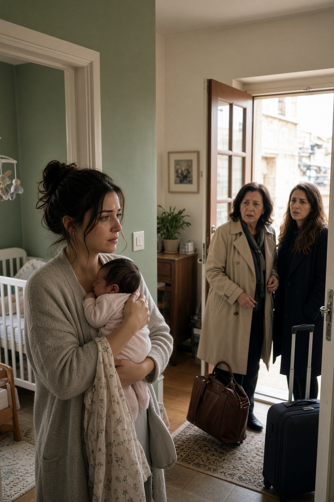 Mia madre disse “questa casa è nostra”, ma quando aprì la porta scoprì chi avevo già fatto entrare