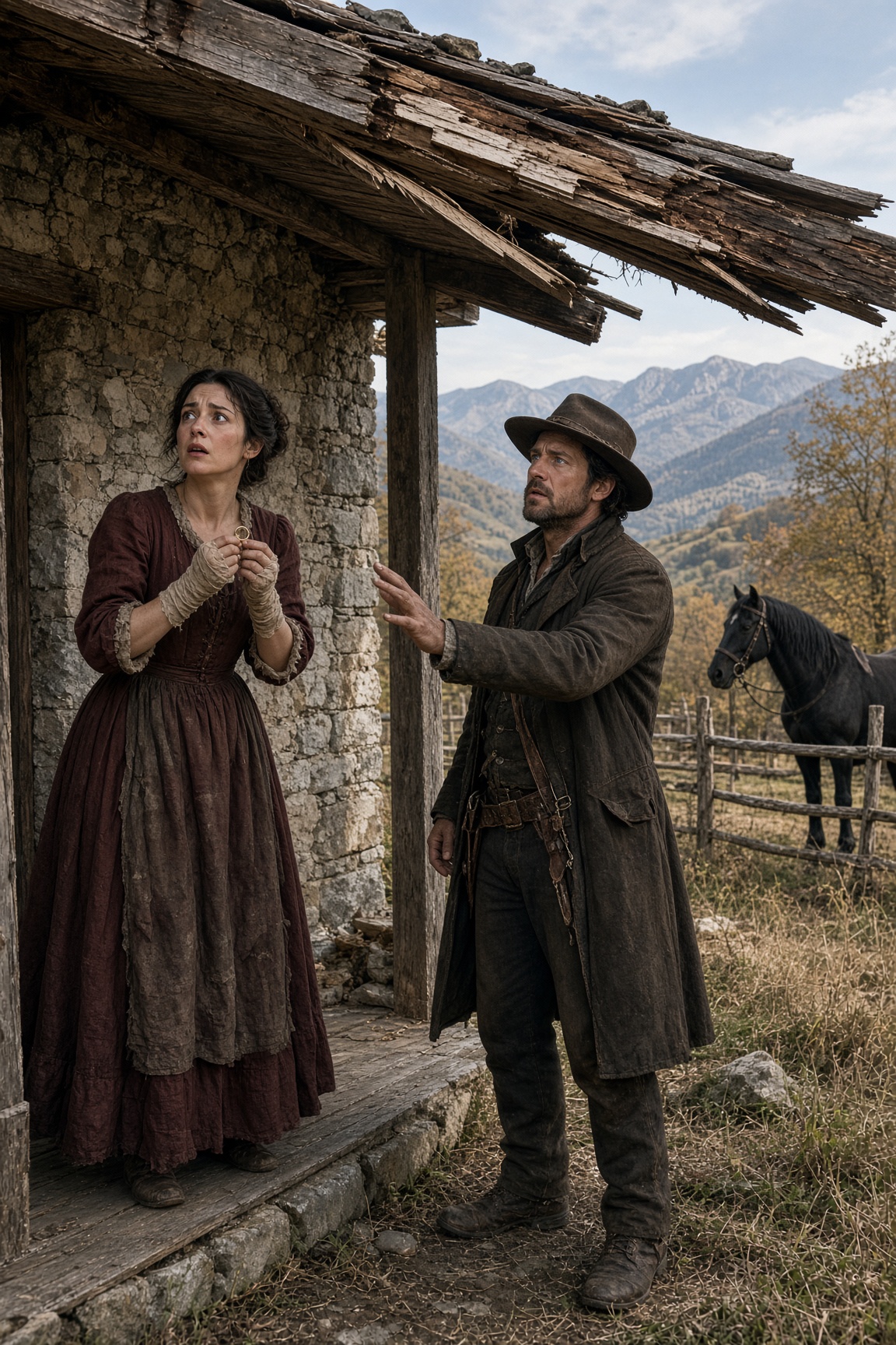 Entro l’inverno, porterai in grembo mio figlio, promise il gigantesco cowboy alla vedova… ma Clara non immaginava cosa nascondesse davvero il suo cuore