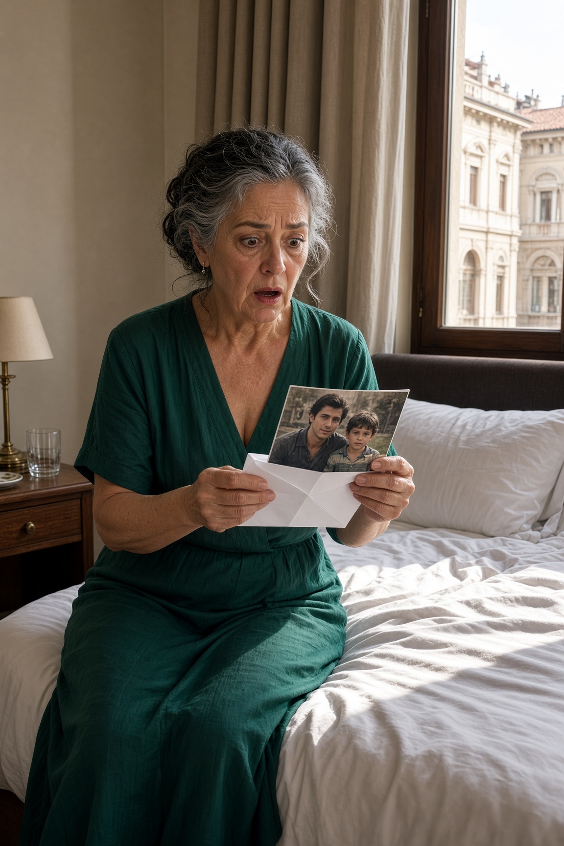 A 62 anni trascorse una notte con uno sconosciuto, ma la busta sul comodino le rivelò una verità che non avrebbe mai voluto scoprire