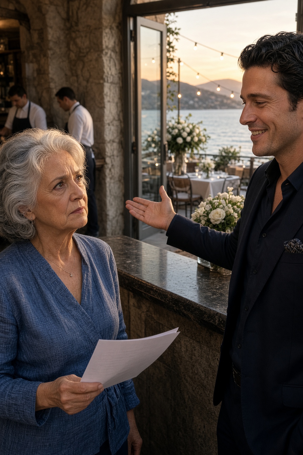 A 70 Anni Le Hanno Tolto La Terrazza Sul Lago Per Dei VIP: Due Giorni Dopo, Il Direttore La Pregò Di Fermarsi